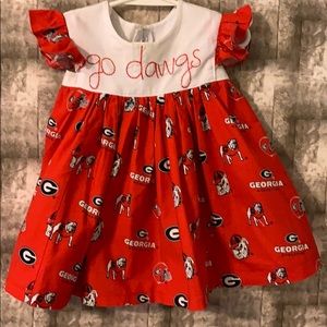 Georgia Bulldog dress